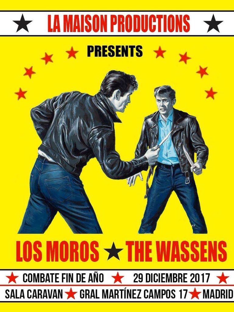 LosMoors's tweet photo. Despedida de año! #caravan #directo #madrid #live #music https://t.co/nXsmgzbkPn