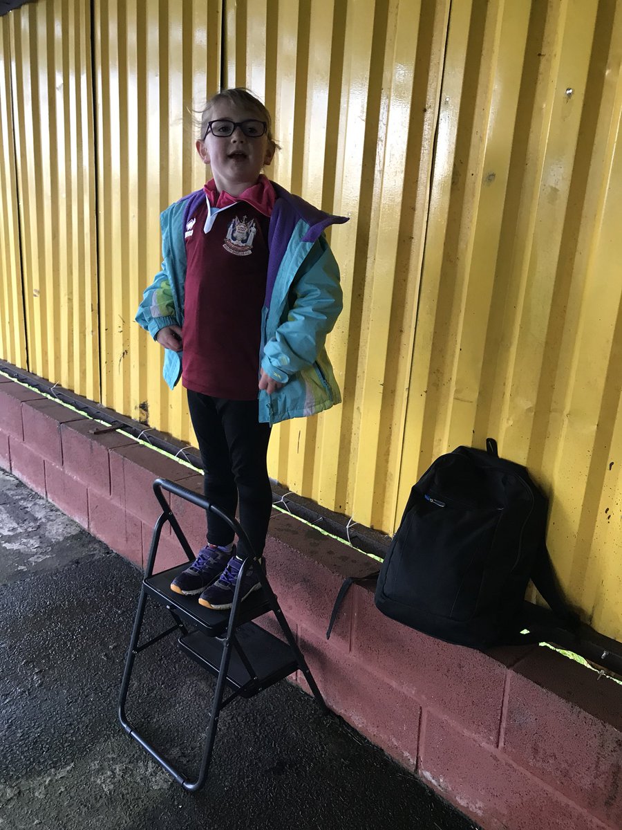 MiaSSFC's tweet photo. @BamberBridgeFC will it be ok to bring my step into your ground on Saturday please, I take it everywhere home & away #Everywherewego #YorkshireMariners #ImOnlyLittle https://t.co/4kGB57jEtc