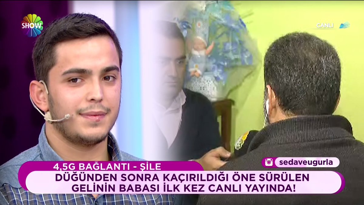 Düğünden sonra kaçırıldığı öne sürülen gelinin babası canlı yayında! #sedaveuğurla #sedasayan #uğurarslan #globalmedya #showtv @globalmedya