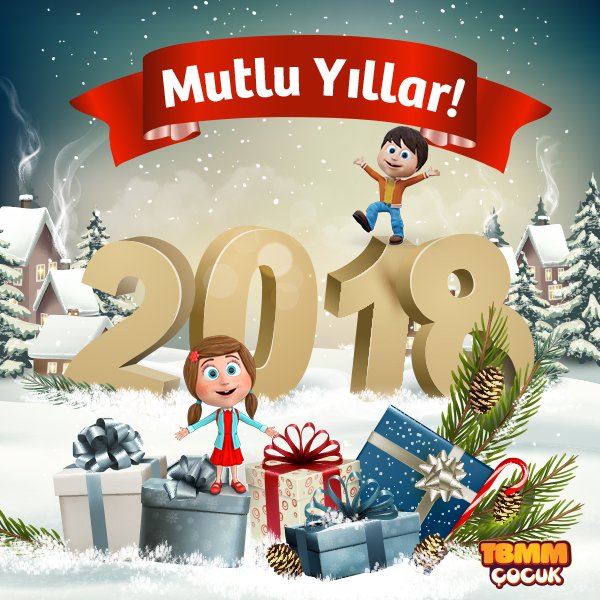 Bir yılbaşı akşamını sıcacık evinde, annen, baban, kardeşlerin ve diğer tüm sevdiklerinle birlikte geçirmekten daha güzel ne olabilir ki? Mutlu yıllar! :) #TBMMÇocuk #2018 #yeniyıl #yılbaşı