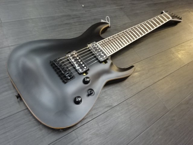 GrassRoots G-HR-60FX7 グラスルーツ ７弦ギター GRASS ROOTS G-HR-60FX7 Black Satin 7-String Guitar 送料無料