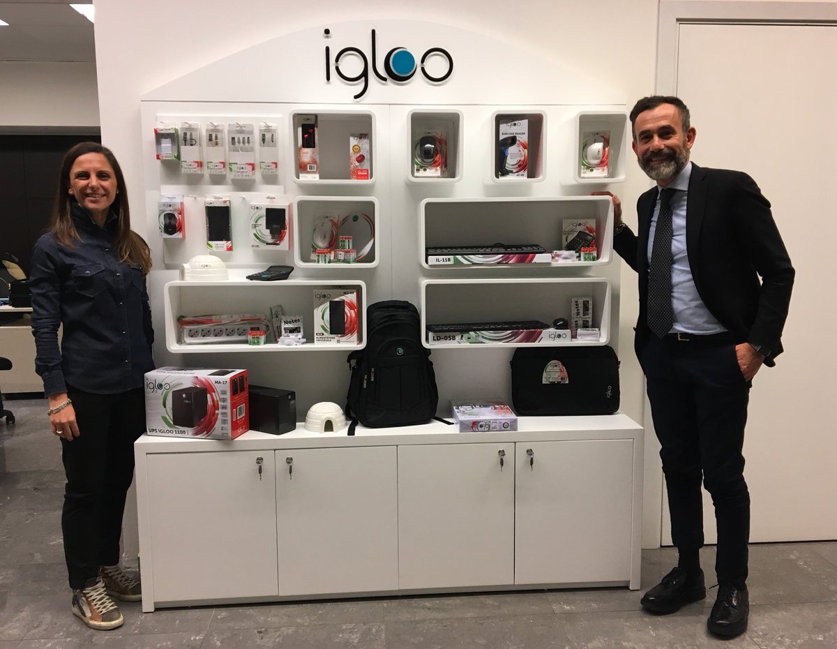 ComputerGross's tweet photo. Il nostro catalogo Igloo si arricchisce di nuovi prodotti, vieni a scoprire lo stand dedicato! #Igloo #OurBrand #ComputerGross2017 https://t.co/AnGfo5tVWi