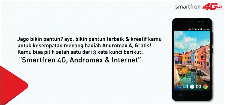 smartfrencare's tweet photo. Pertanyaan kuis #PuasPakeSmartfren kali ini cukup gampang lho. Cek kuisnya lewat gambar dibawah dan pastikan jawaban kamu kreatif dan menarik, serta ajak juga temen2 kamu ya, Sobat.🎁👍😄😊 https://t.co/5wgGqrphYe