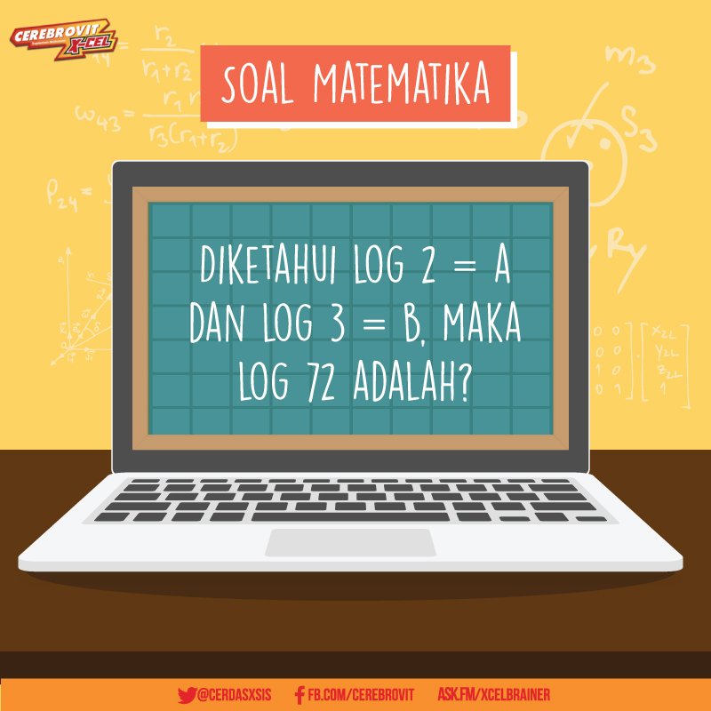 Hari minggu latihan soal matematika yuk, Bro n Sis! Siapa yang bisa jawab soal di bawah ini?
