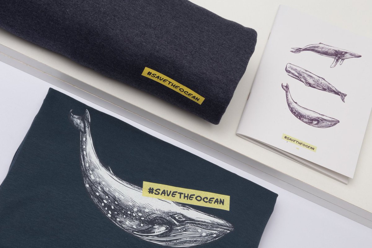 #ReyesMagos Regala este pack #SaveTheOcean con sudadera, camiseta de algodón orgánico y libreta de regalo, y dona 10,5€ a <a href="/greenpeace_esp/">Greenpeace España</a> para salvar nuestros océanos 🐳 -> bit.ly/savetheocean_p… ¡Envío Express 24h! 🐳