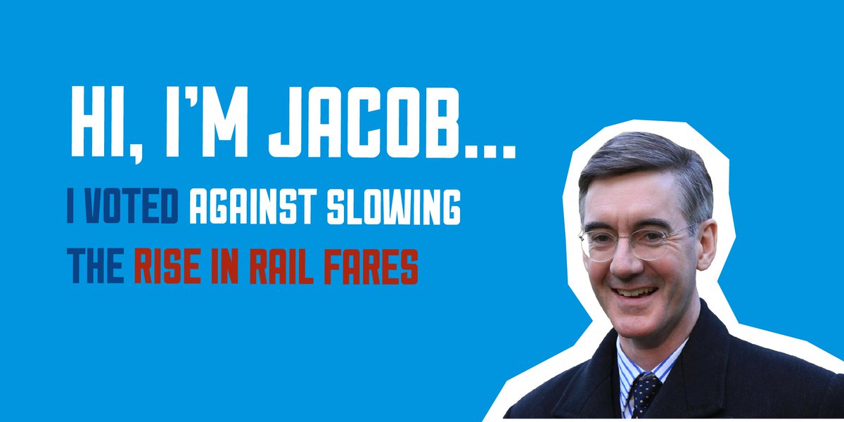 HowJacobVotes's tweet image. Jacob Rees Mogg is against making rail travel more affordable, voting against measures to slow the rise in rail fares.

#ChewMagna #Keynsham #MidsomerNorton #Radstock #Bath #UKPolitics #BANES #Bristol #railways #JacobReesMogg