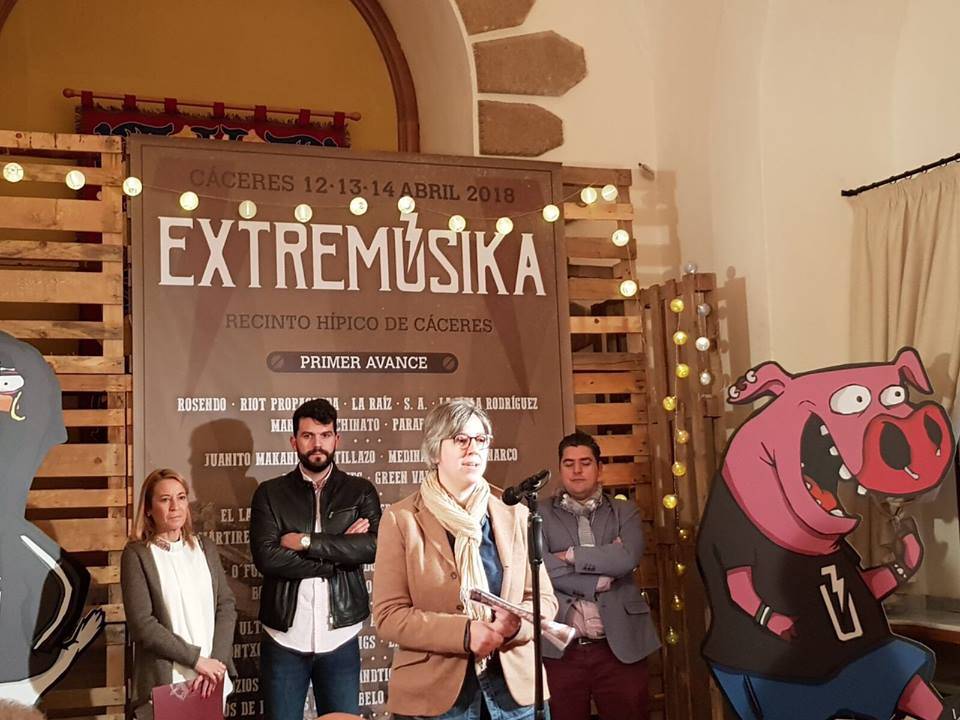 FPozas's tweet photo. Vuelve Extremusika a #Cáceres y lo hace como una apuesta fuerte de la Junta de Extremadura por la Ciudad. Vuelve además por todo lo alto, con grandes grupos nacionales y con una nutrida presencia de grupos extremeños. https://t.co/8ODnFLJpQZ