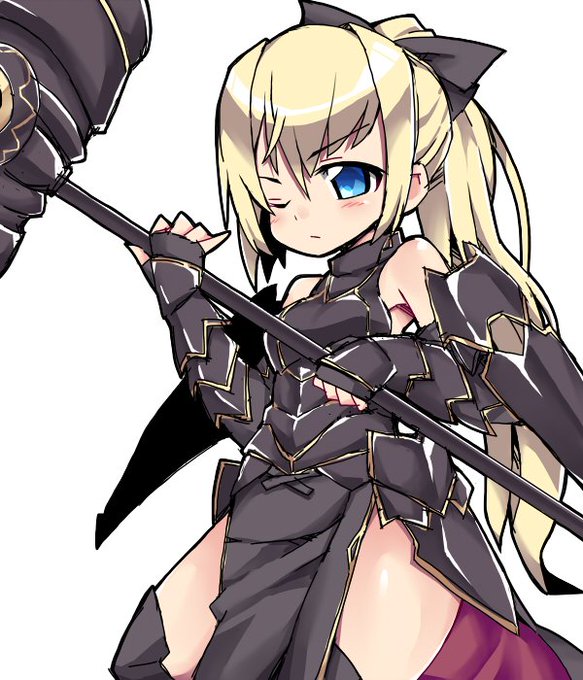 カオスナイトコネコネだ! #アイギスお絵かき 