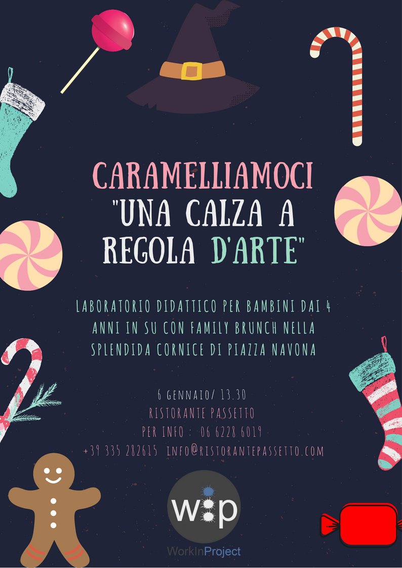 workinproject's tweet image. Cosa fare il giorno della Befana a un passo da Piazza Navona? Prenota il nostro #laboratorio per #bambini con pranzo stellato per genitori! 
#chef #arcangelodandini #menu #bimbi #lagattamangiona #laboratorio #arte #wip #befana #roma #piazzanavona