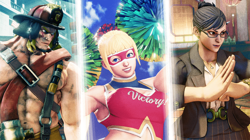 りょう Street Fighter Sur Twitter 4月 アレコス 職業 配信 のちにシリーズ化するアレコス 職業 が登場 ミカはポンポンがかわいいチアリーダー アレックスはスス汚れがかっこいい消防士 春麗はバリバリ仕事をこなす秘書 キャリアウーマンです 17sf