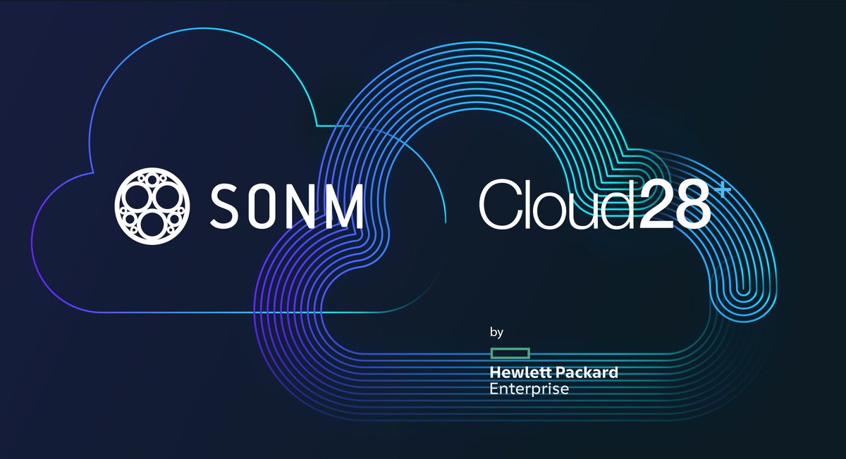 Hewlett-Packard is the latest brand to get excited by the technology of #SONM! <a href="/HPE/">HPE</a> has invited <a href="/sonmdevelopment/">SONM</a> to <a href="/cloud28plus/">Cloud28+</a> - a trusted community of independent #Cloud players. Read more: goo.gl/MwXbLx