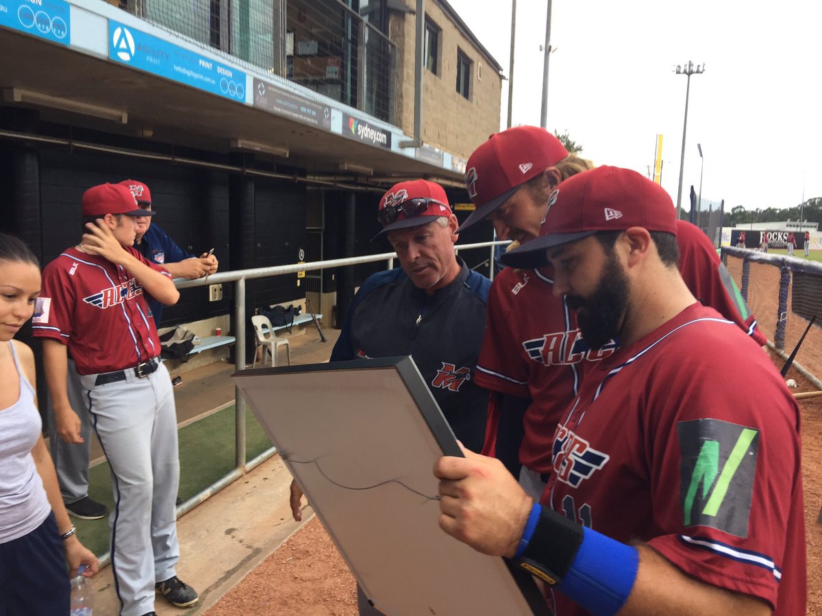 MelbourneAces's tweet photo. What better way to celebrate your @ABL #300thGame than a 2 run 💣over centre-field???
#TheGoodGuys lead the @SydneyBlueSox 14-2 heading into the bottom of the 9th #ABLAcesSox https://t.co/3BHgs7uSPr