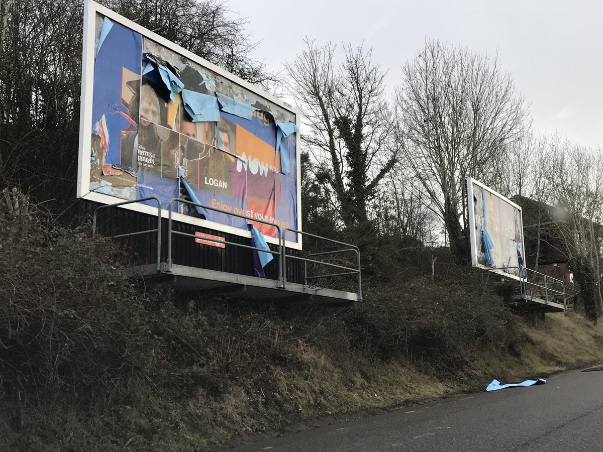 Golfer_Steve's tweet photo. @primesight posters on 711201 and neighbouring board at Gerrards Cross Train Station in need of some urgent help today!!! https://t.co/yhZ9xwTOCQ