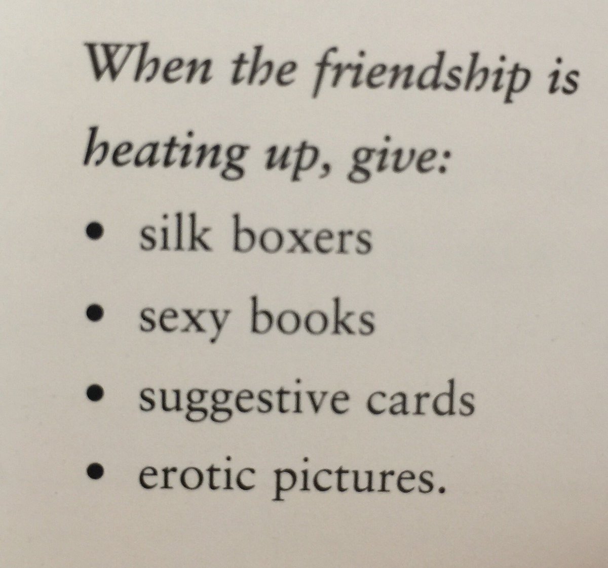 The Four Stages Of Friendship.