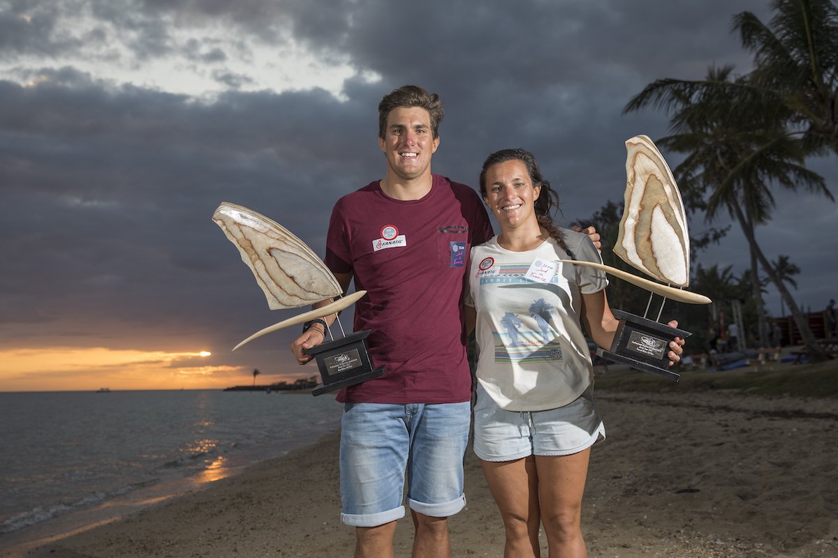 Pierre Mortefon and Marion Mortefon become first brother and sister in over 20 years to conquer the podium together @  pwaworldtour.com/index.php?id=3…

#windsurf #slalom #racing #podium #siblings #interview #pwaworldtour #pwagirls