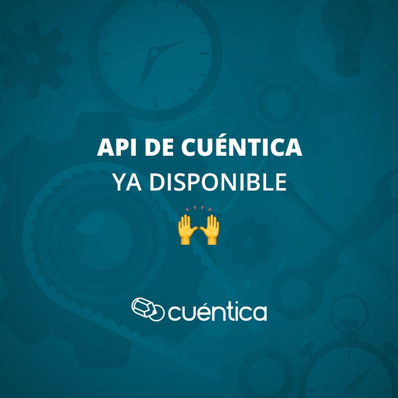 ¿Qué tienen en común los <a href="/codingstones/">The Coding Stones</a>, <a href="/vcompanyb/">Víctor Company</a>, <a href="/PedroPedrowski/">Pedro Pedrowski</a> y <a href="/phproberto/">Roberto Segura</a>? Que todos ellos ya están integrando sus aplicaciones y automatizaciones con la nueva API de Cuéntica 😊 Aquí todos los detalles → buff.ly/2Cm6fa7
