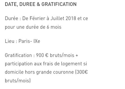 To my french people: Adidas cherche un stagiaire en marketing sportif à Paris. Stage de 6 mois à partir de février 2018, ouvert aux Bac+4 et 5. Good luck 😉