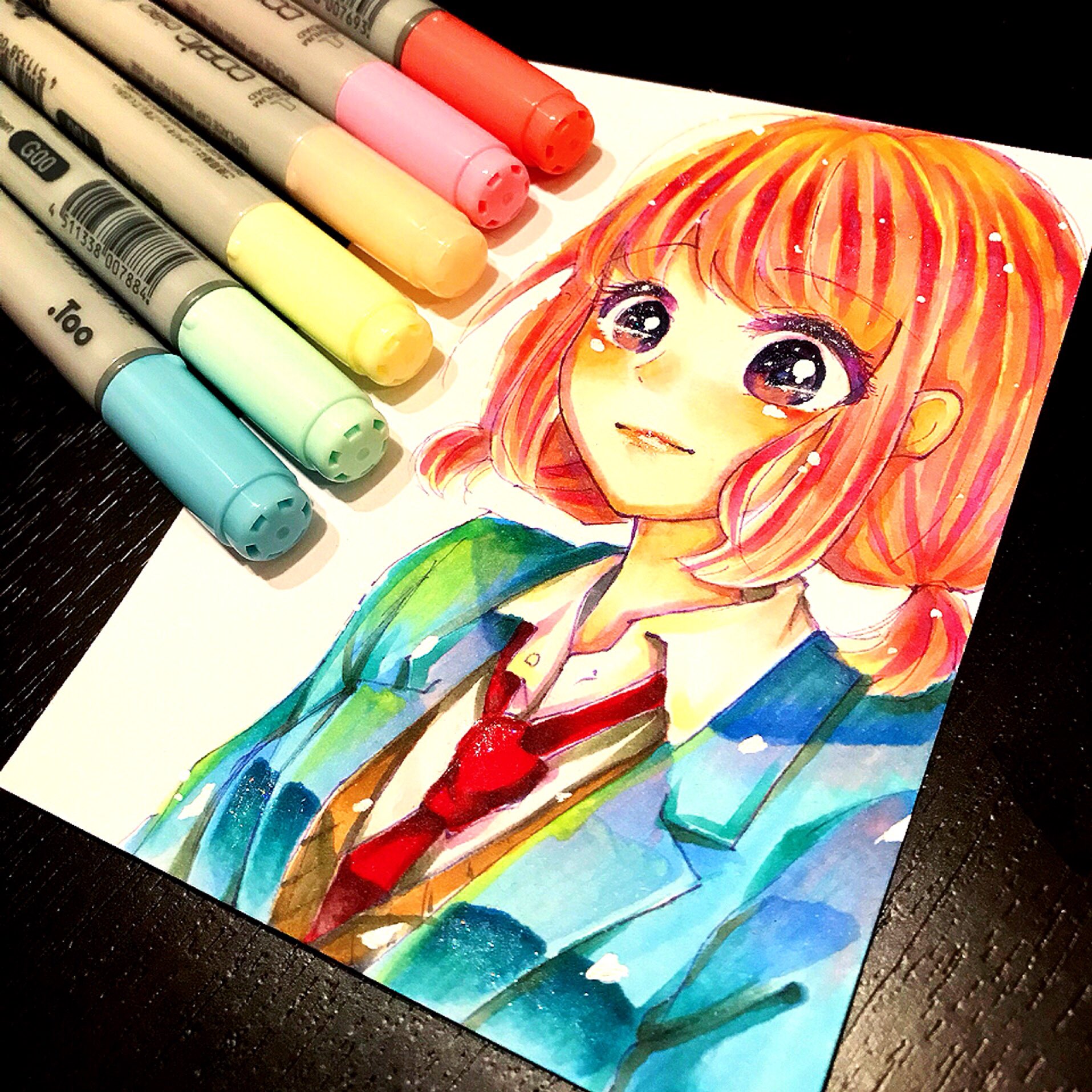 تويتر あゆ على تويتر さて 誰でしょう 笑笑 コピック絵を流してコピック民を増やそう イラスト好きな人と繋がりたい Honeyworks好きな人rt 自分絵 中学生お絵かきマンさん繋がりませんか タグ乱用 T Co Ebnxzqv3bu