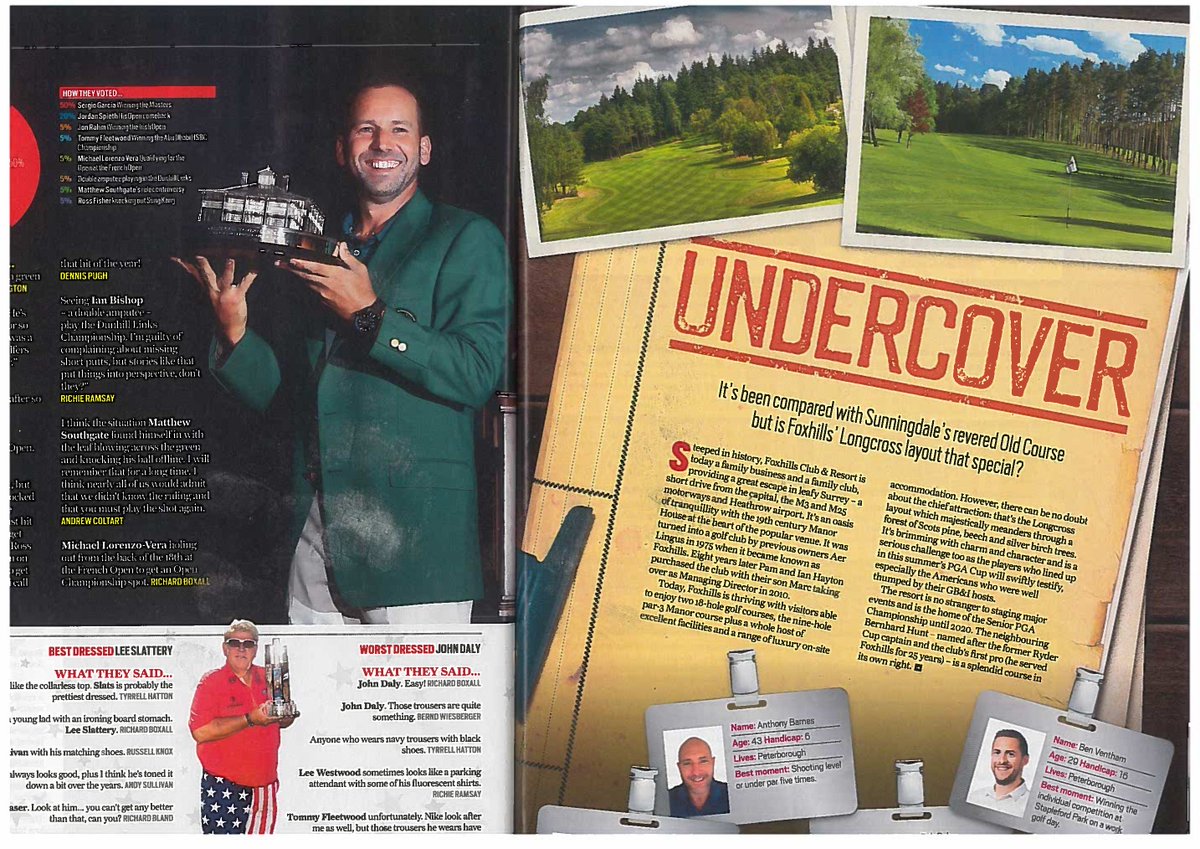 FoxhillsSurrey's tweet photo. Thanks for the fabulous review @TheTodaysGolfer 😄🏌️♂️ https://t.co/ny4dNnJ7dU
