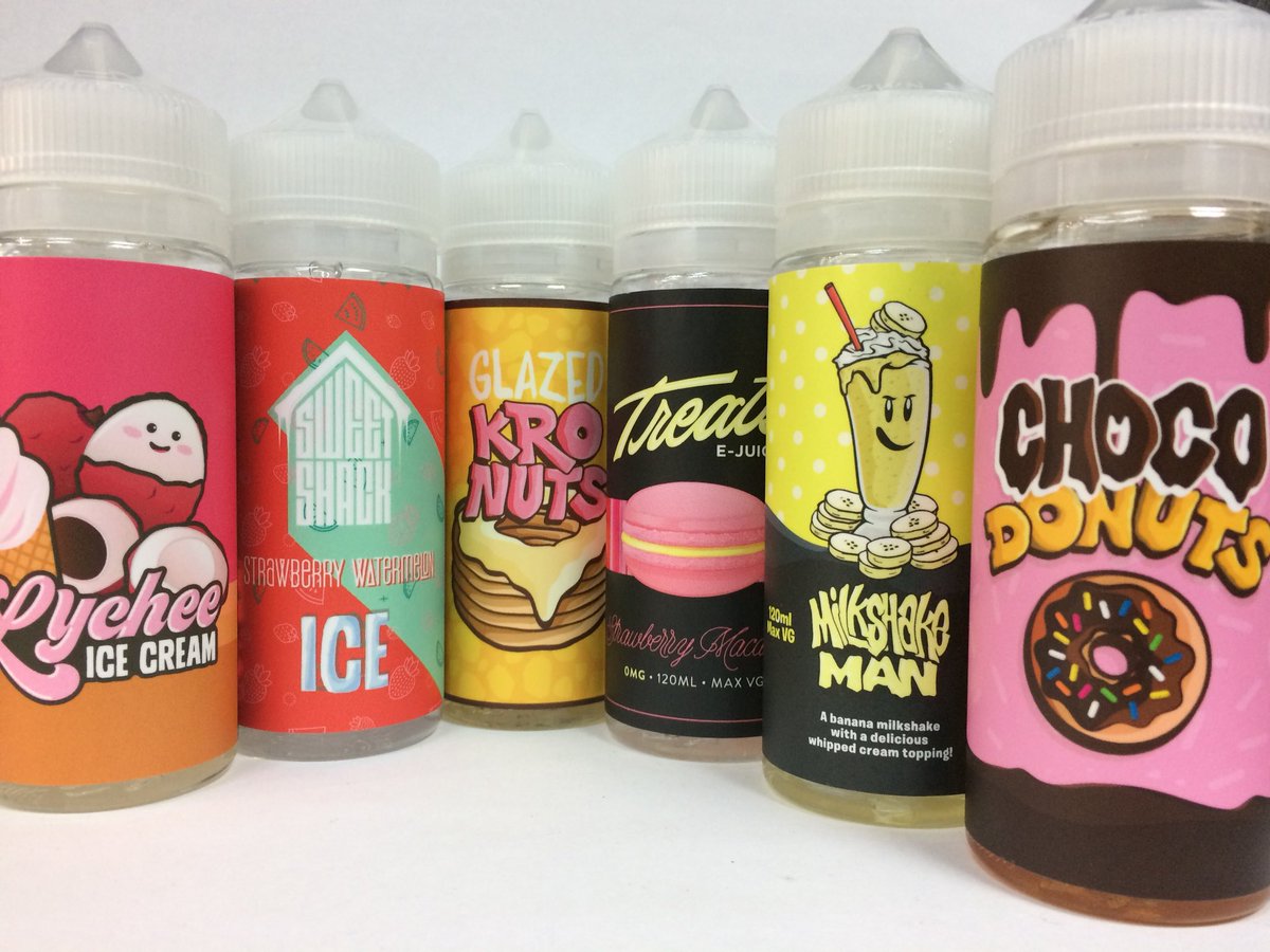 All new vape liquids available