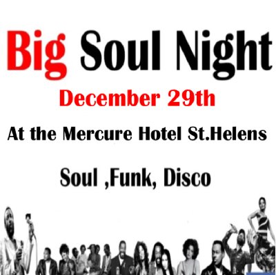 bigsoulnight's tweet photo. #bigsoulnight@the mercure
Looking forward to another fantastic soul night at the Mercure with Col Walker, Lee Turner, Tee Cee and Baz Maleedy , Pay on the door available and cheap rooms for those who wish to stay over https://t.co/5AdLK76WNC