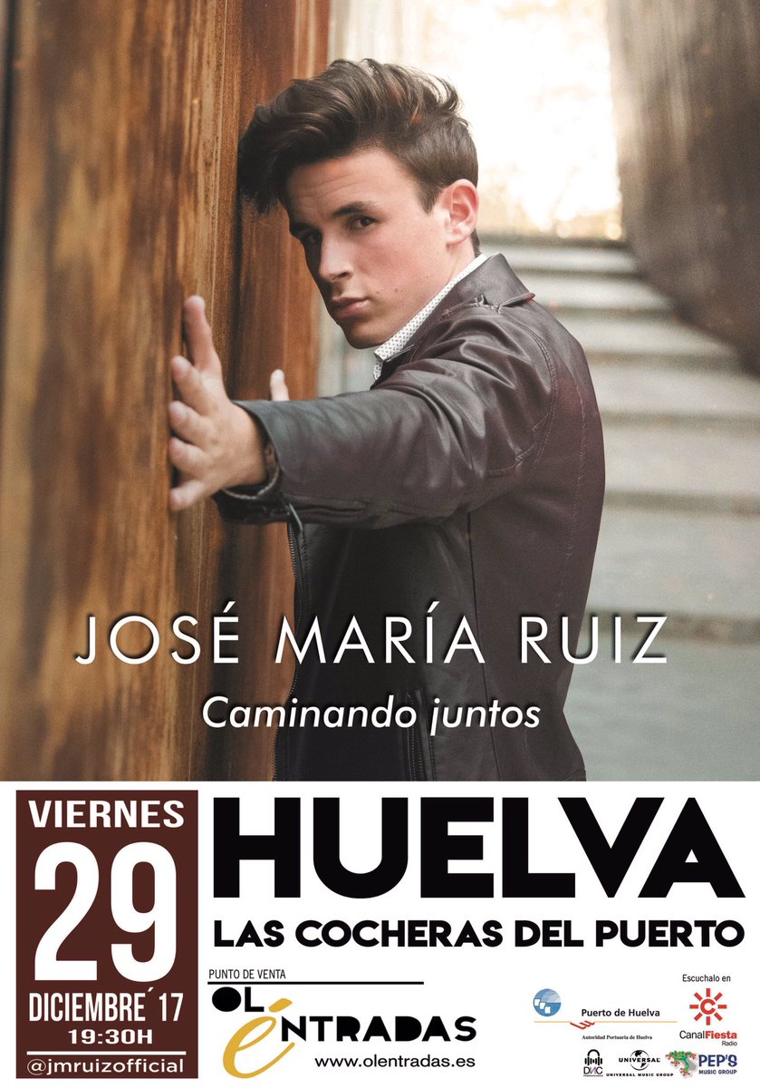 olentradas's tweet photo. Todo todo preparado para esta noche!!
CONCIERTO @jmruizofficial presentando su gira #CaminandoJuntos 
📅 29diciembre
⏰19:30h
📍HUELVA, Las Cocheras del Puerto
💳 https://t.co/WhUW0CWdS8

Y @_victoria_music estará como artista invitada 🎹🎤🎼

Nos vemos!!! https://t.co/UbVpN4kUpU
