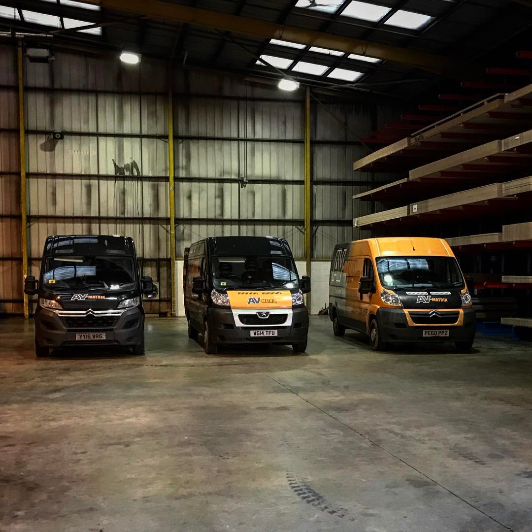AVMatrix1's tweet photo. Have you seen our vans out & about?! #EventProfs #AVMatrix #LightingandSound https://t.co/K2AyGqiR92
