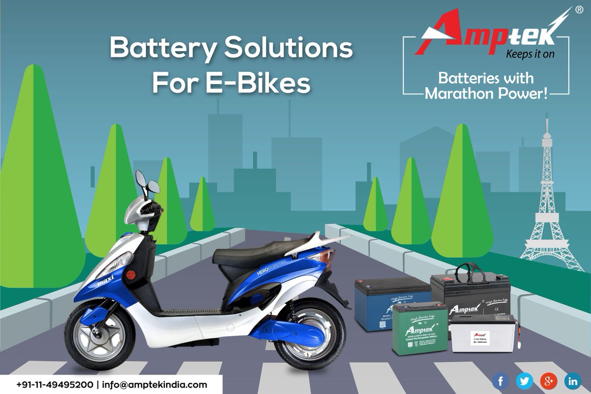 amptek e bike battery price