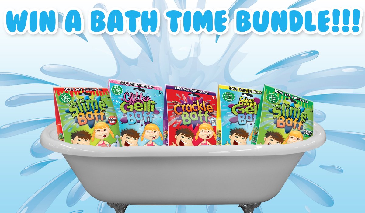 #Win a bath time bundle!! 