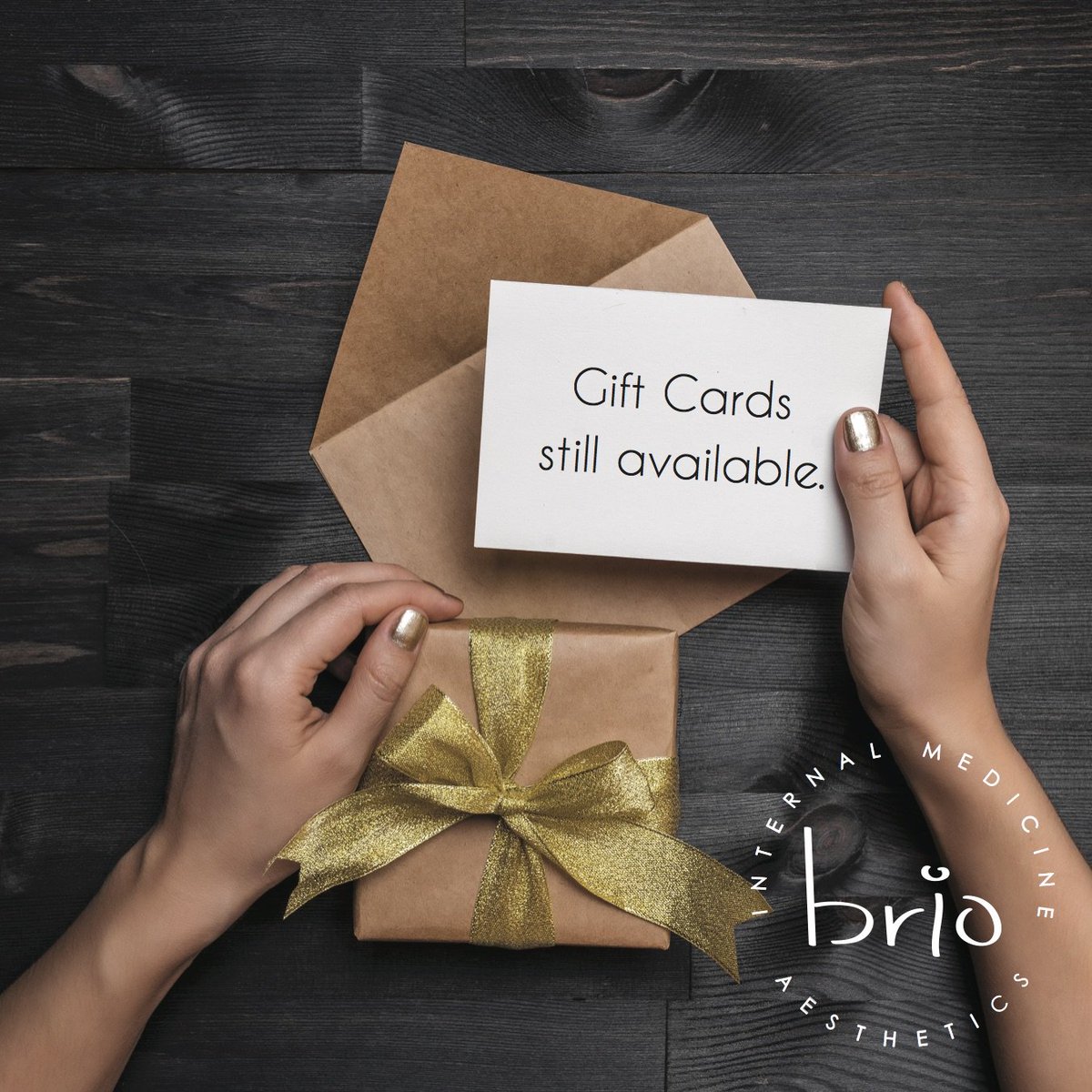 Christmas may be over, but we still have Brio Aesthetics gift cards available. Stop by today for your CoolSculpting and Obagi gift cards. #brioaestheticsgreenville