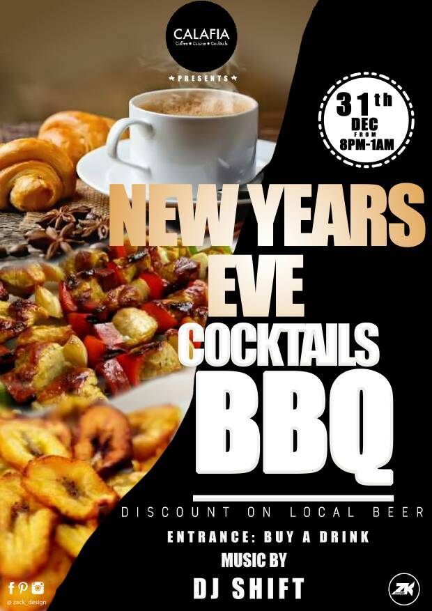 CalafiaCafeRW's tweet photo. NYE at Calafia is set to be a good one! We are open until 1am with special cocktails and BBQ to make your entry into 2018 a great one! Join us for a night to remember! #nye #2018 #partyprep #weekend #newyearseve #fun #friends #party #special #music #cocktails #readyfortheweekend https://t.co/CZZL1kNi88