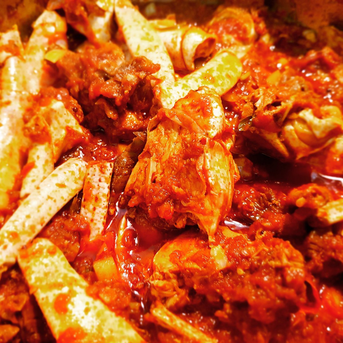 Devi_HQ's tweet photo. #Crab #Curry #TooMuchTimeOnMyHands #Family #Govender #Umzinto #SouthCoast #KZN #DecemberInJozi https://t.co/hSMq9Dmhup