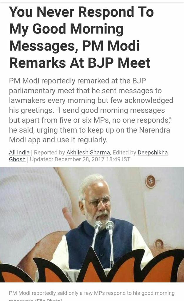 DrSanjeevRajp4's tweet image. #Modij neither morning nor d evening can b gd in ur #Make_in _India this is now very much clear
@INCIndia @OfficeOfRG @vidyarthee @ashokgehlot51 @drcpjoshi @SachinPilot @avinashpandeinc @KBByju @ShashiTharoor @BapnaSanjay @manishpareekmsp @GauravPandhi