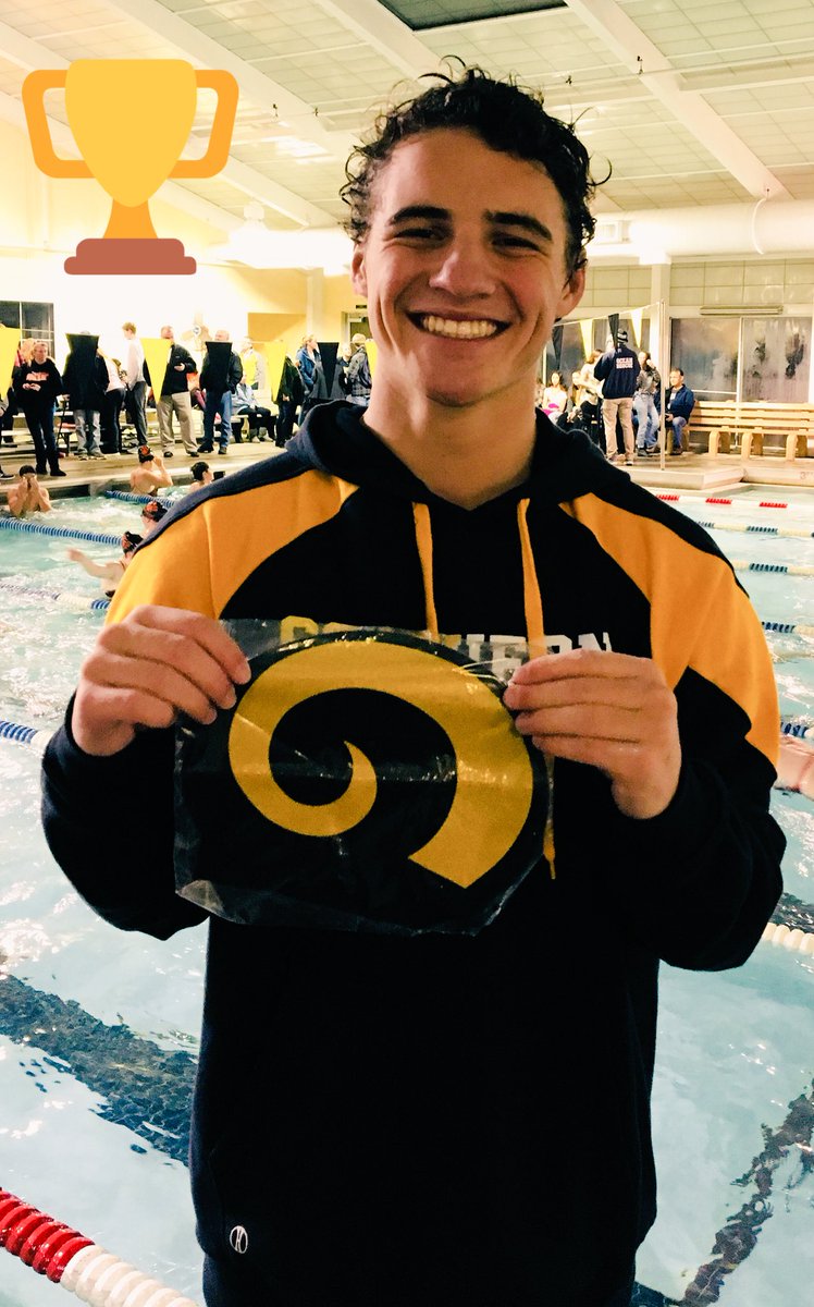 srboysswimming's tweet photo. SOTM goes out to @Gregenglishh for putting the team before himself. A true leader and great example of a team player. #HornsUp #soreg https://t.co/dgbAxjQfZl