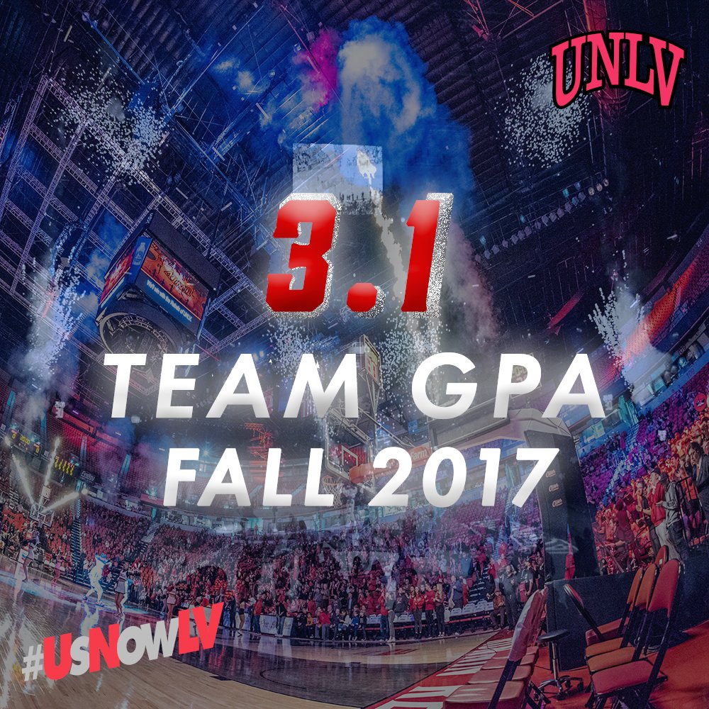 So proud of our guys for always putting in extra work on &amp; off the court. 💪🏻📝We take pride in producing a quality 🏀  team that will continue to excel in the classroom and be an example in the Las Vegas community. #UNLVmbb #UsNowLV