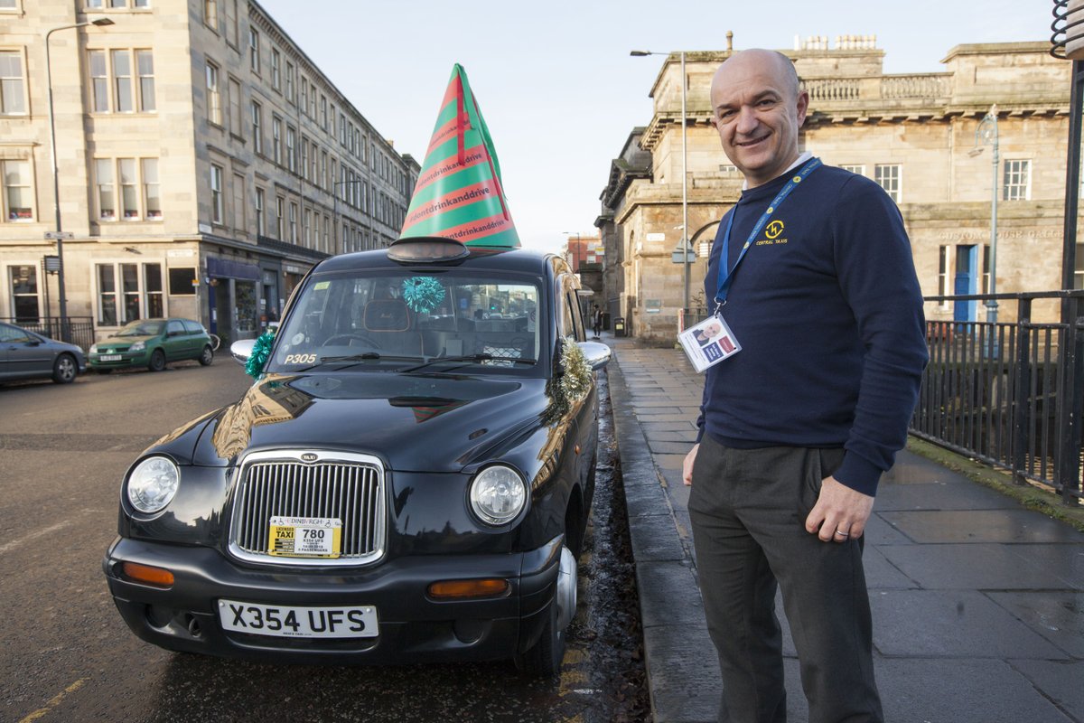 .<a href="/CentralTaxisEd/">Central Taxis Edin</a> is supporting our Drink Drive campaign this year and reminding festive revellers to plan their journeys home in advance over the Christmas period 🚕🎄 #dontdrinkanddrive #dontriskit