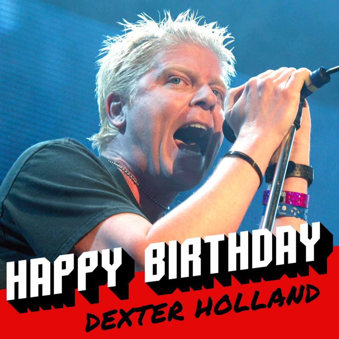 Happy birthday to the Dexter Holland!  
