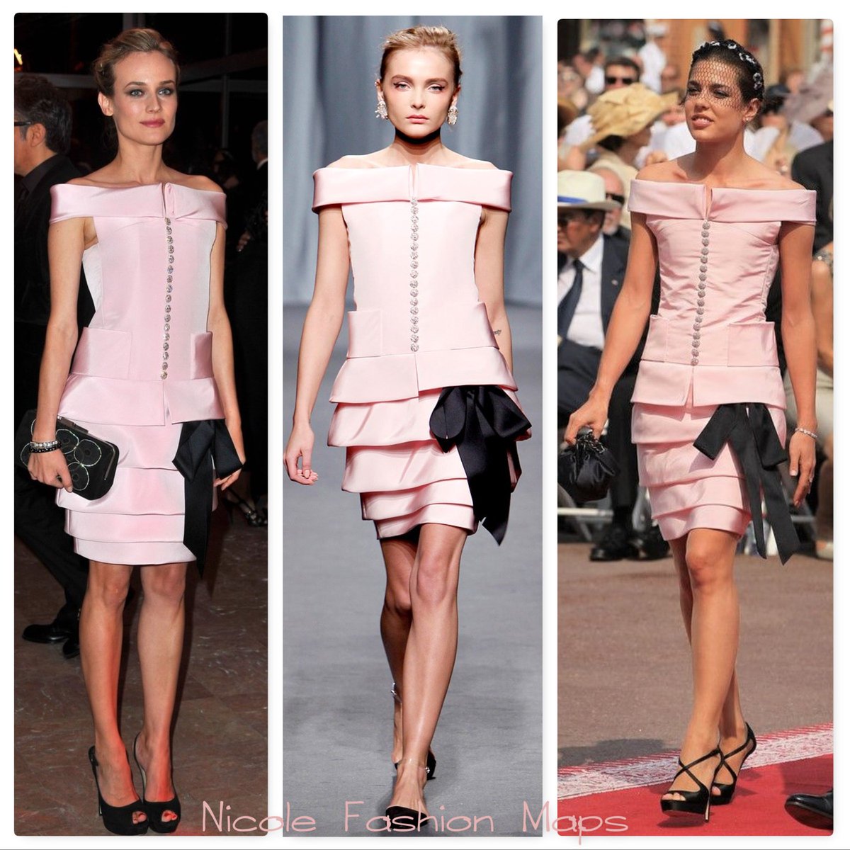 NicFashionMaps's tweet photo. #CHANEL @CHANEL #Spring2011 #Chanelfashion #Chanelcouture #chanellook #Chaneloutfit #royalwedding #Monaco #DianeKruger #CharlotteCasiraghi #charlottexcasiraghi @dianekruger #redcarpet #pinkdress #Hautecouture #FashionWeek #SidactionGalaDinner #AlbertandCharlene #RoyalFamily #OOTD https://t.co/djndVAAAy8
