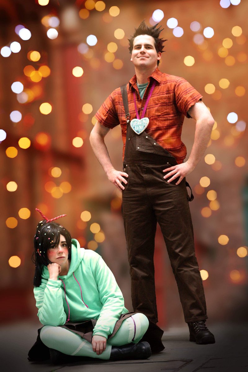 PokethePixie's tweet photo. The first photo from our #WreckitRalph #cosplay photo shoot! 🍭 https://t.co/zhuezTUBKf