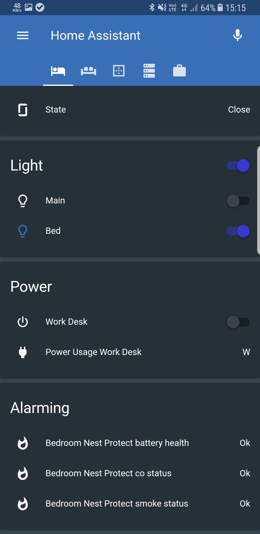 home assistant nest protect