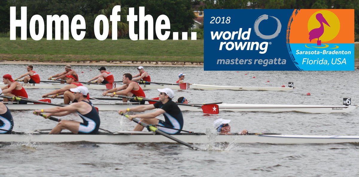 2018 World Rowing Masters Regatta tweet media