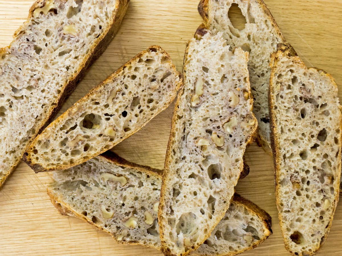 _MODERNPROVIDER's tweet image. Walnut Sourdough