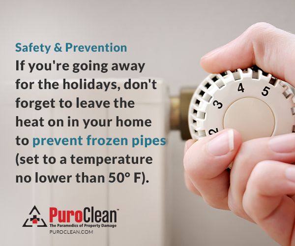 PuroCleanOak's tweet image. #QuickTip for Holiday Vacationing! #vacationsafety #prevention
