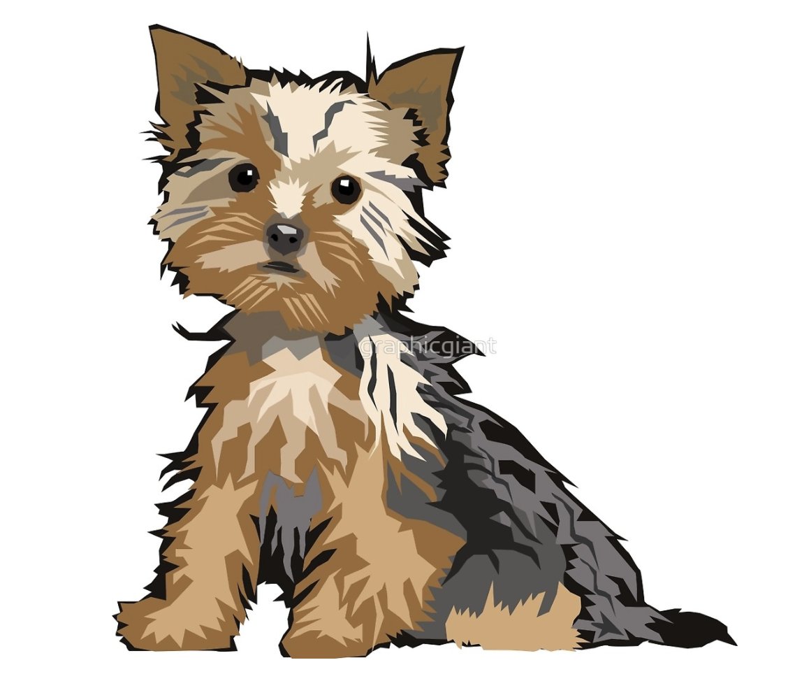Dog Stickers Йоркширский терьер