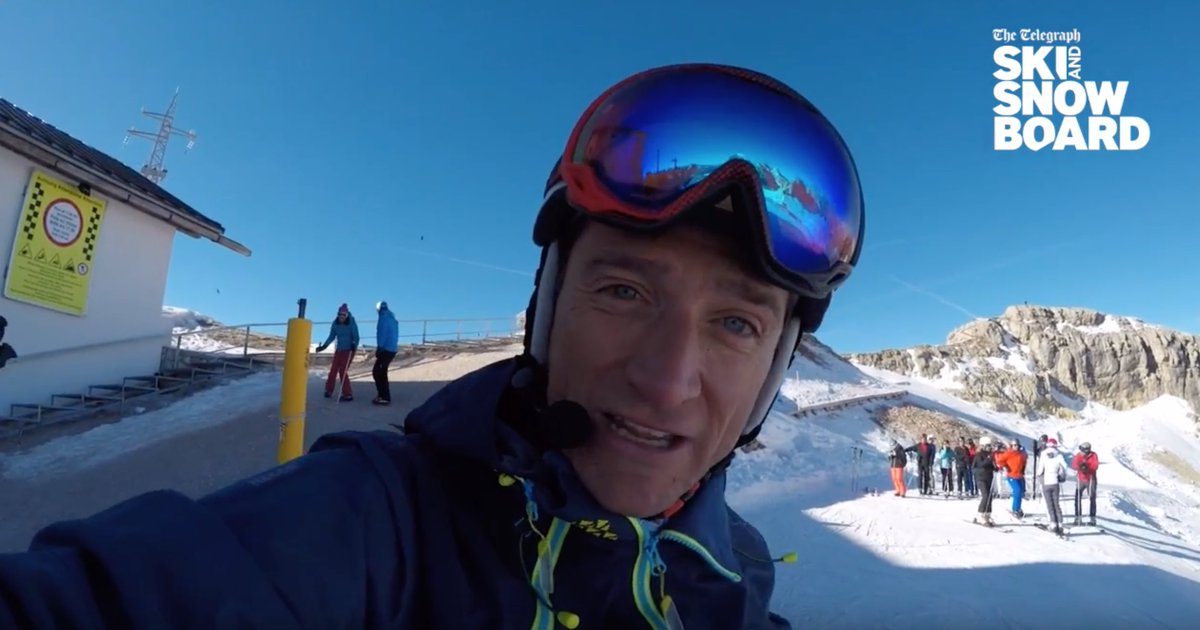 Watch Ski Sunday's Graham Bell ski one of the most scenic runs in the Alps, built over an old WW1 battlefield
telegraph.co.uk/travel/ski/art…