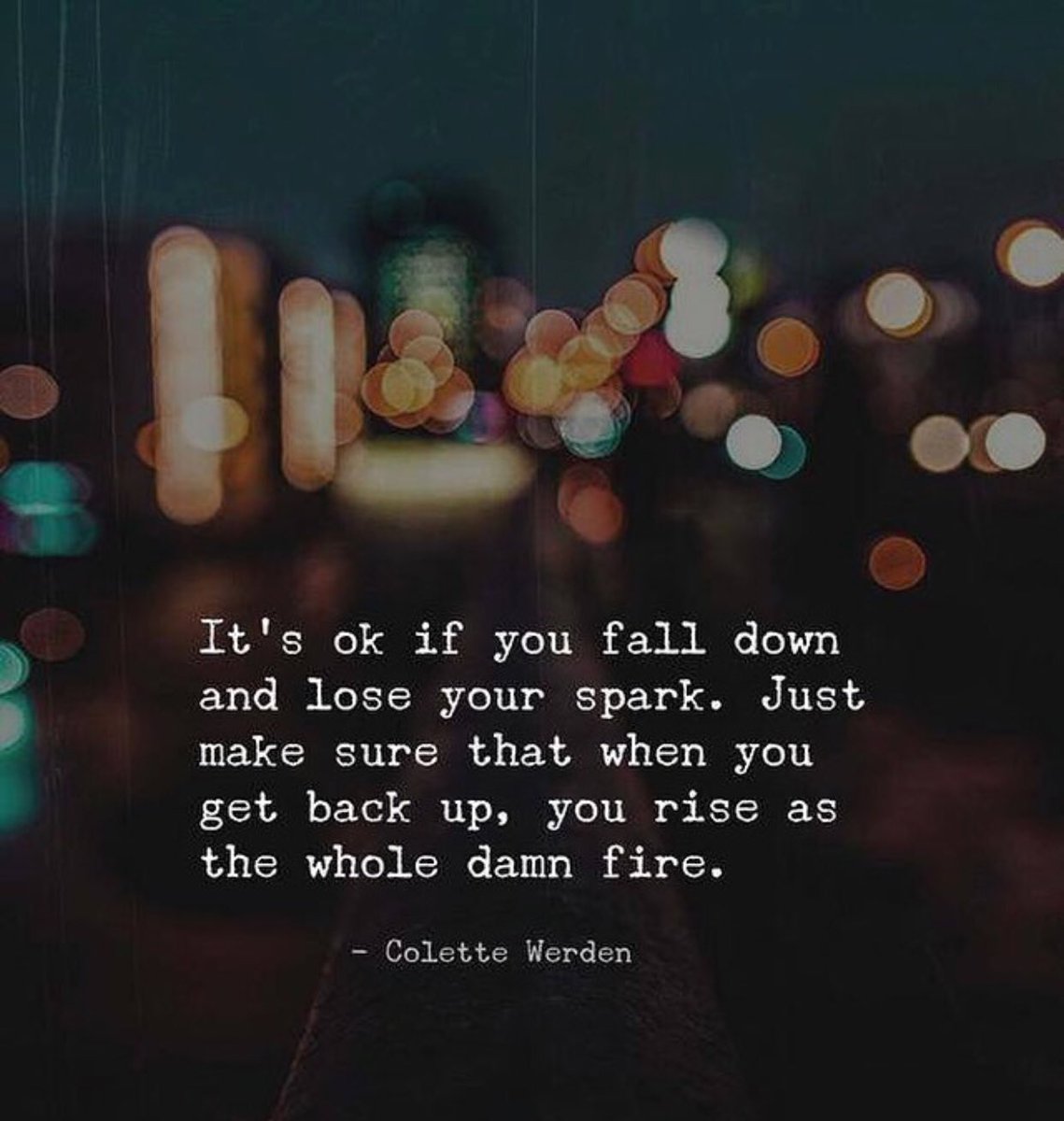 cparedesverduga's tweet photo. Let’s rise as the whole god damn fire !!! 💪🏻💙 #lovedthisquote #2018HereWeCome https://t.co/flj0J8xWGW