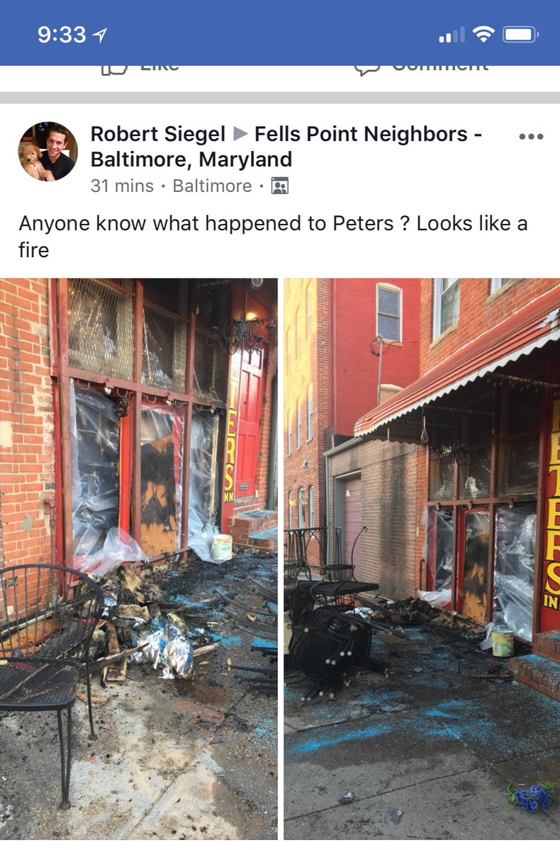 NattyBohLight's tweet photo. @charmcitycook any idea what happened to Peters Inn?? https://t.co/qiruzNwAyj