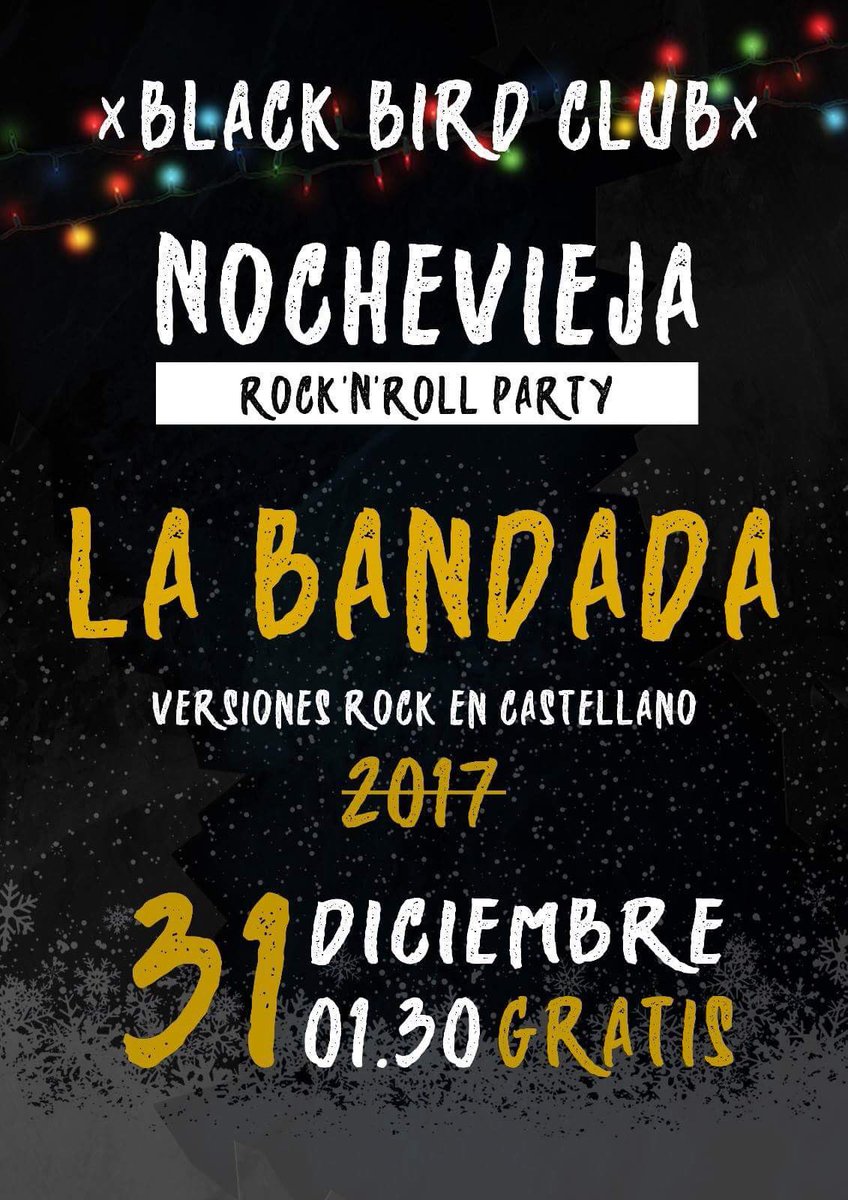 Agárrense pendejos que llegan curvas. #Nochevieja <a href="/BlackBirdMusicC/">blackbird</a> #Santander
...
 #Cantabria #Party #Gratis #Musica