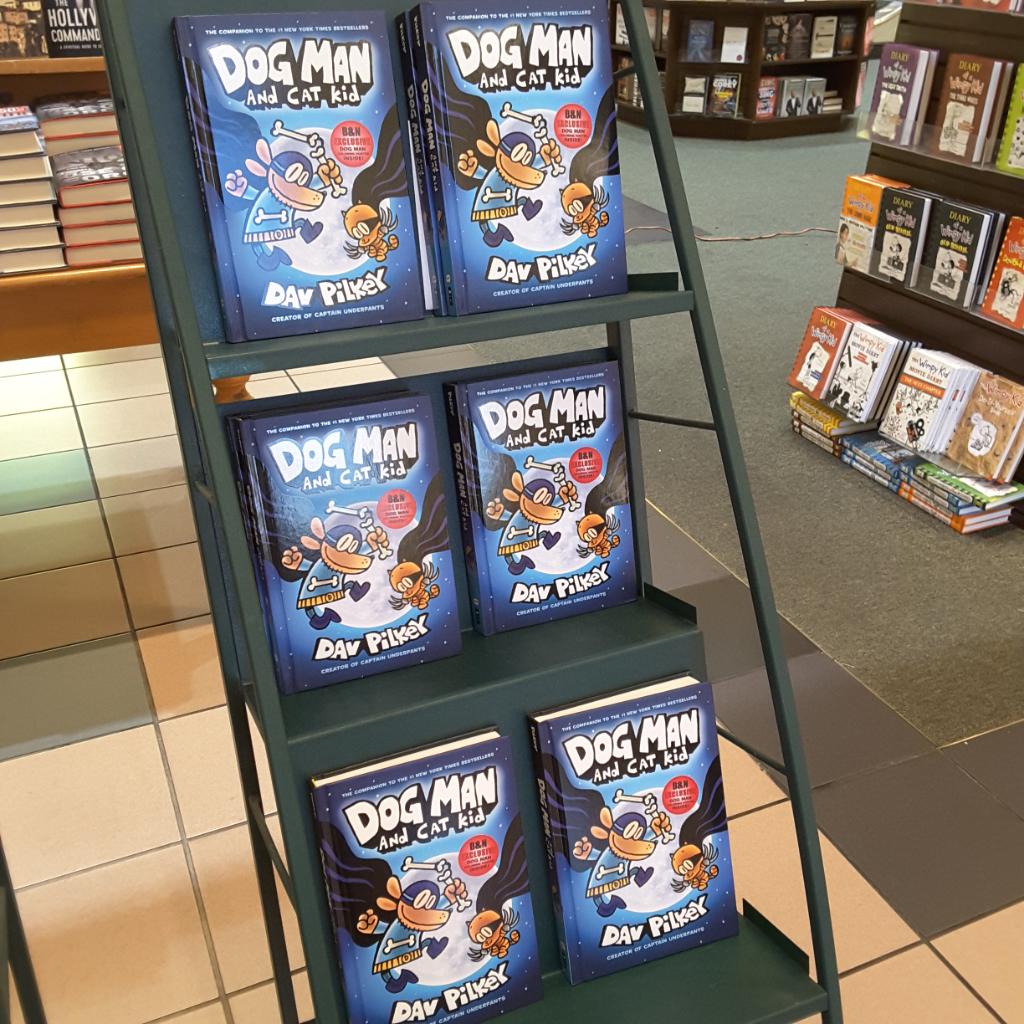 Barnes and Noble on Twitter: "Pick up your copy of Dog Man and Cat Kid