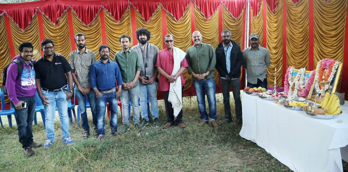 onlynikil's tweet photo. @PassionStudios_ Production No 6 Pooja Stills On https://t.co/6ck1C9MDWR

#UntitledPrabhudeva @PDdancing @umesh_ugr #SudhanSundaram @jayaram_gj @Arunvaid @akashsam062 @vishnukrishna @pradeep4s @gopaljames007 @dorothy_jai #PassionStudios https://t.co/26b1Dkq3NF